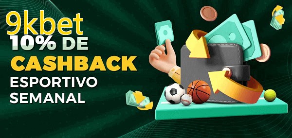 10% de bônus de cashback na 9kbet